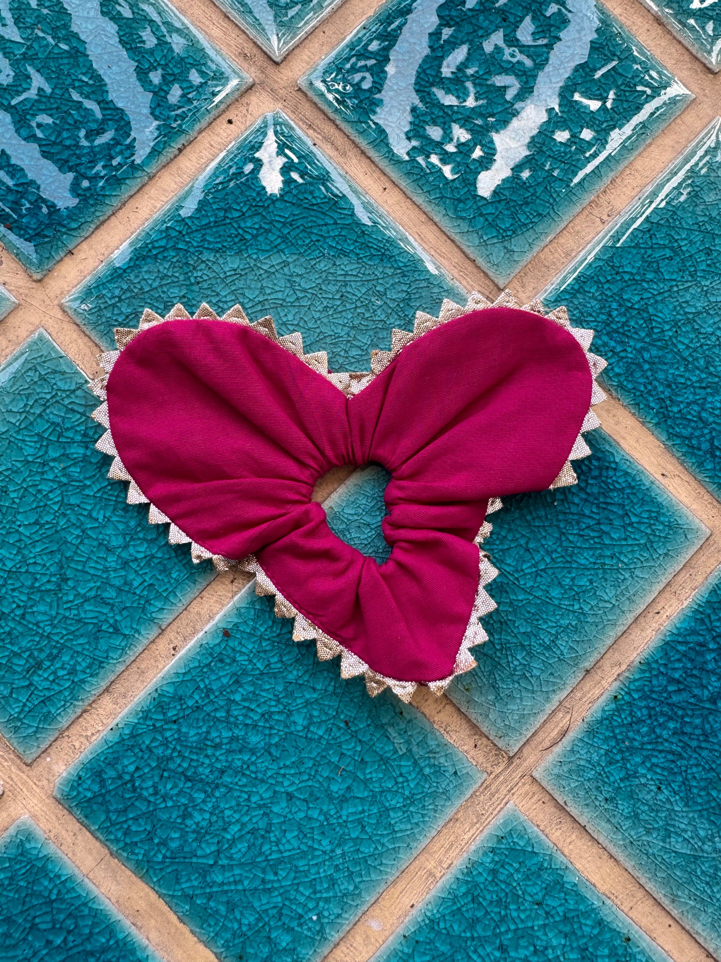 Love In Delhi Scrunchie