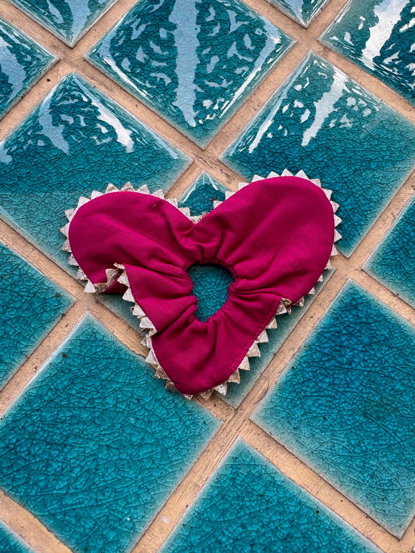 Love In Delhi Scrunchie