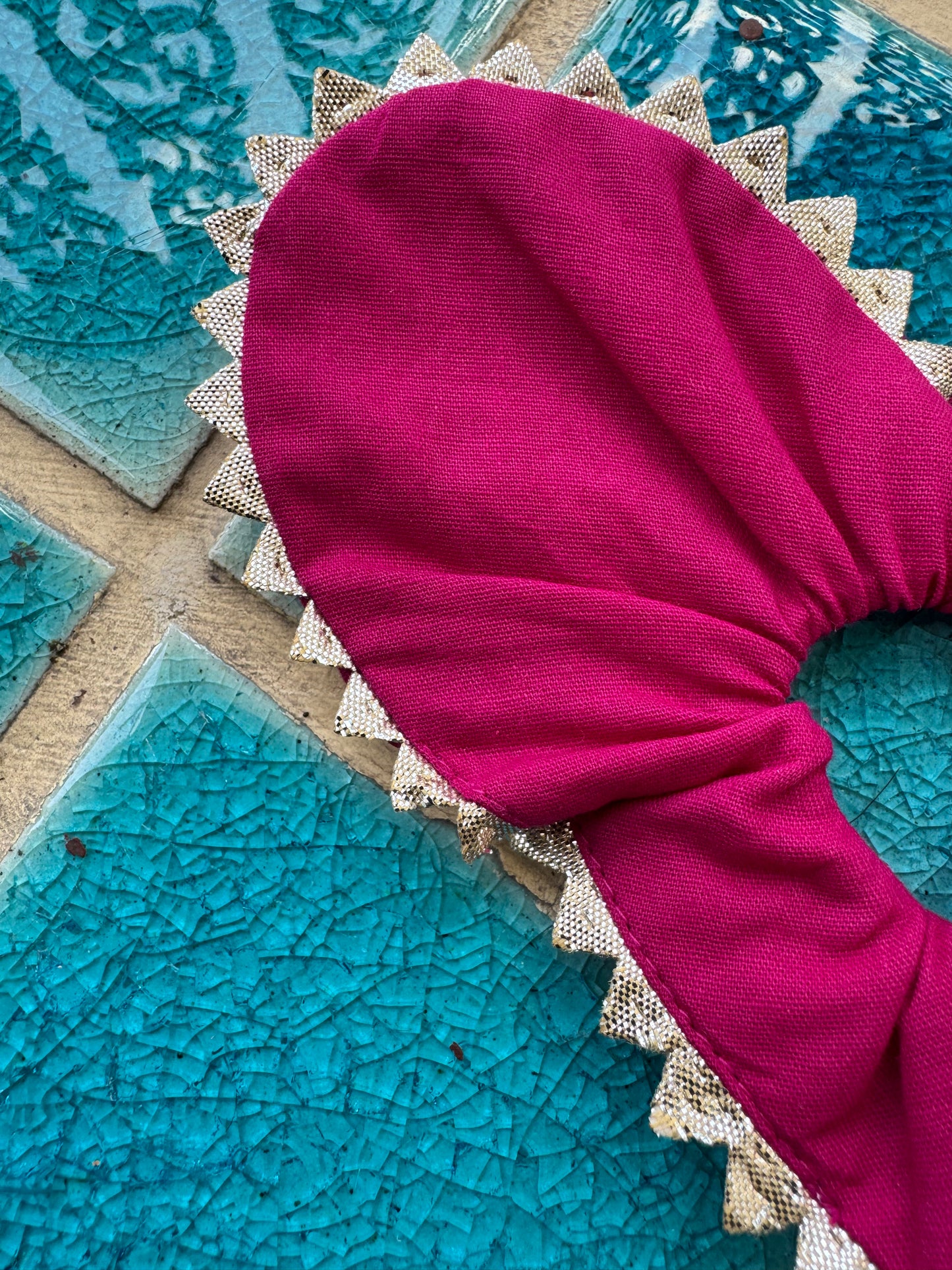 Love In Delhi Scrunchie