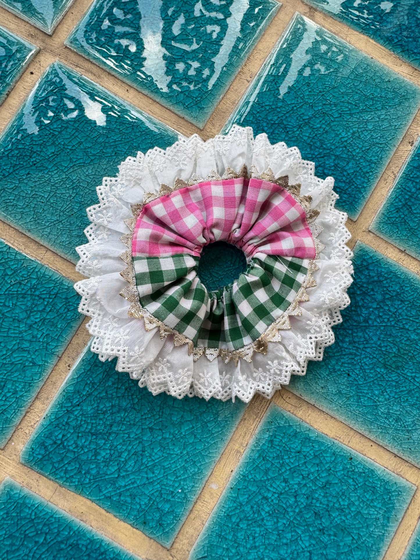 Tropical Picnic Scrunchie