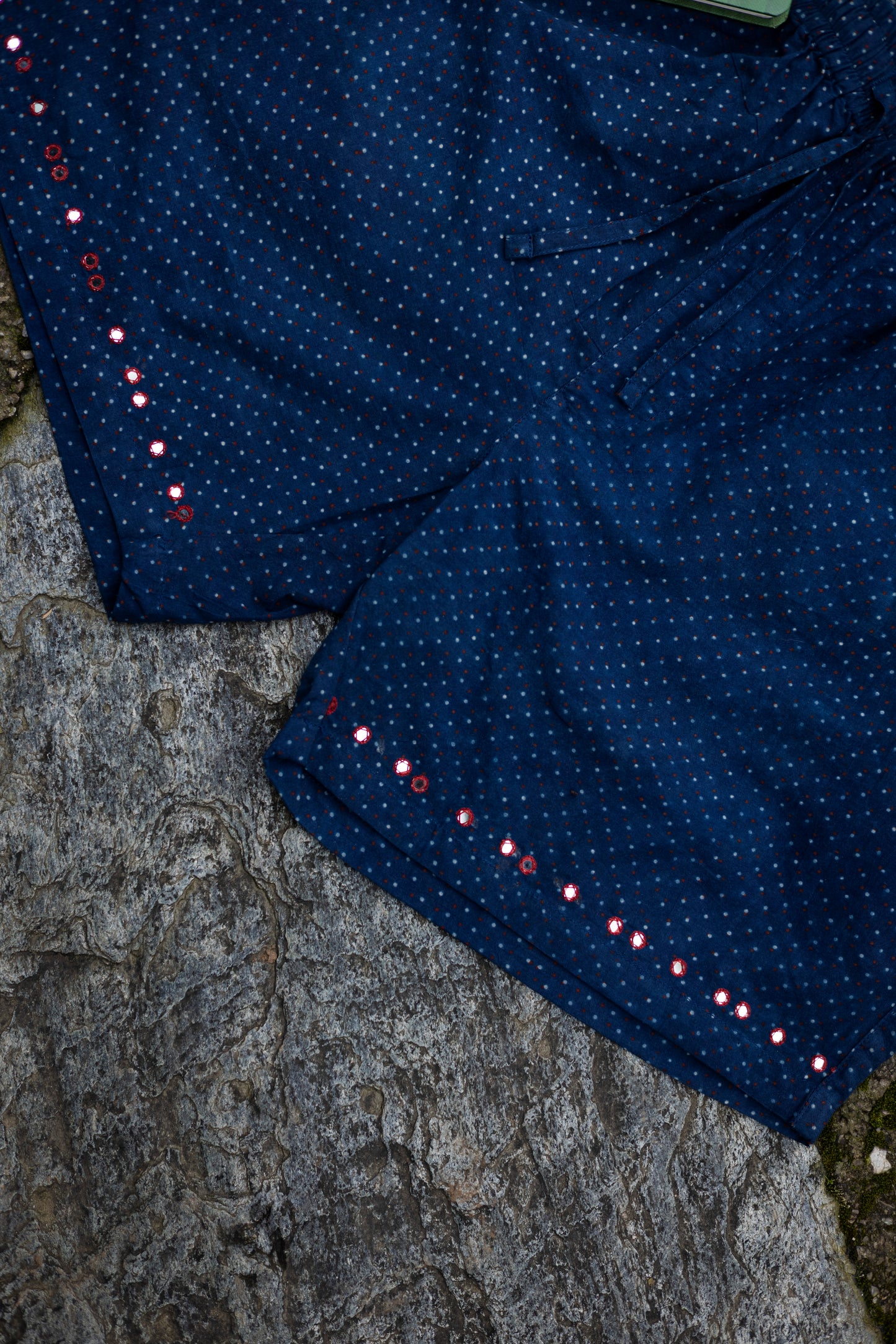 Galaxy Short - Ajrakh Block Print - Made in Ajrakhpur, Gujarat
