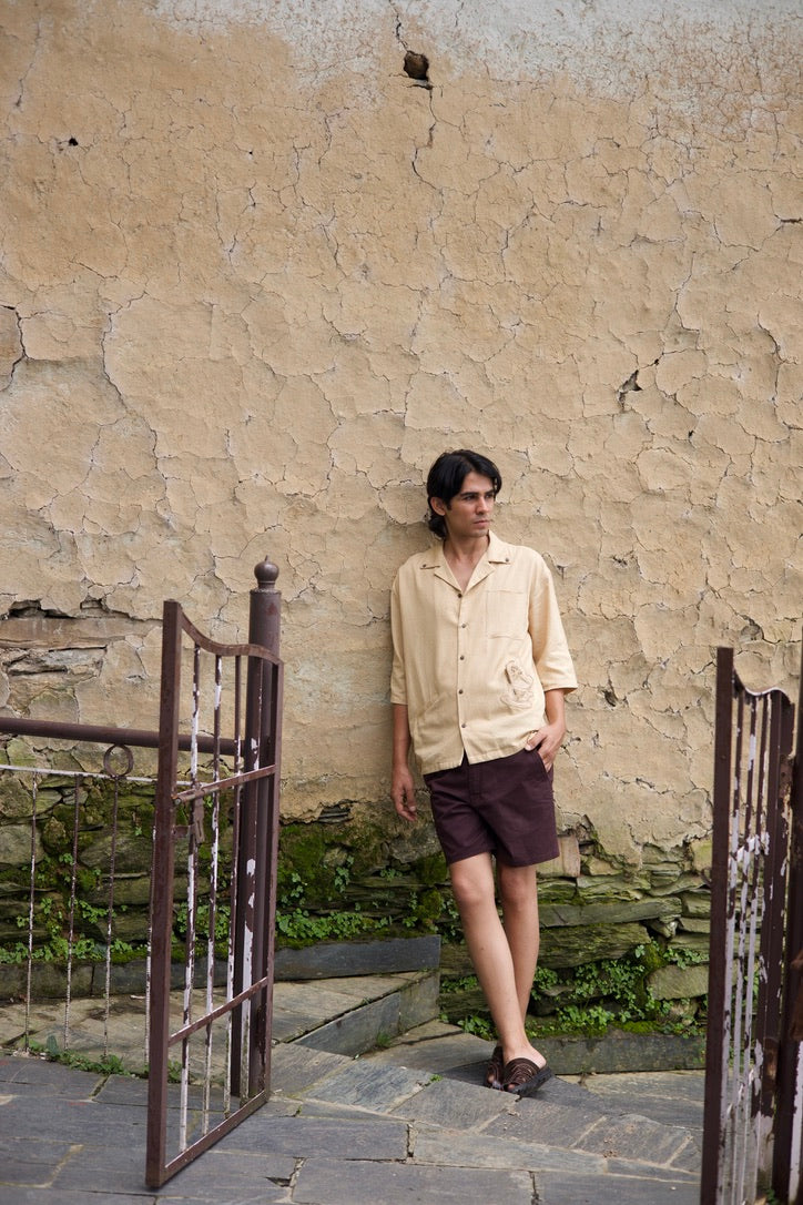 High Tea Shirt - Indo Jewish Embroidery