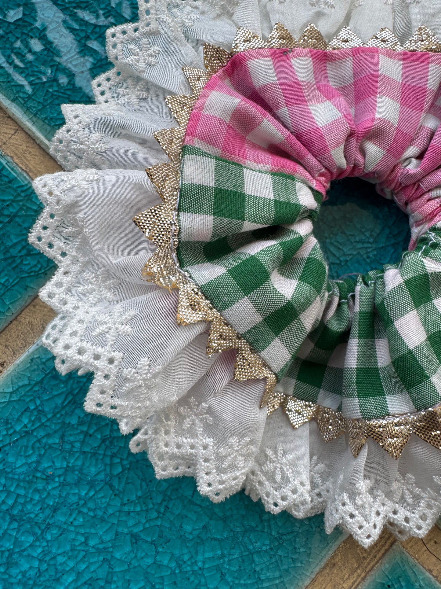 Tropical Picnic Scrunchie
