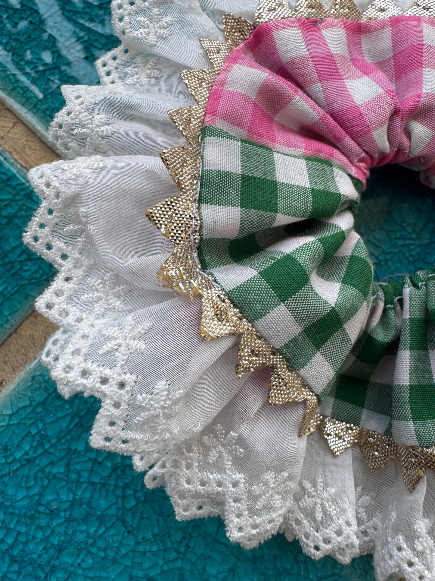 Tropical Picnic Scrunchie