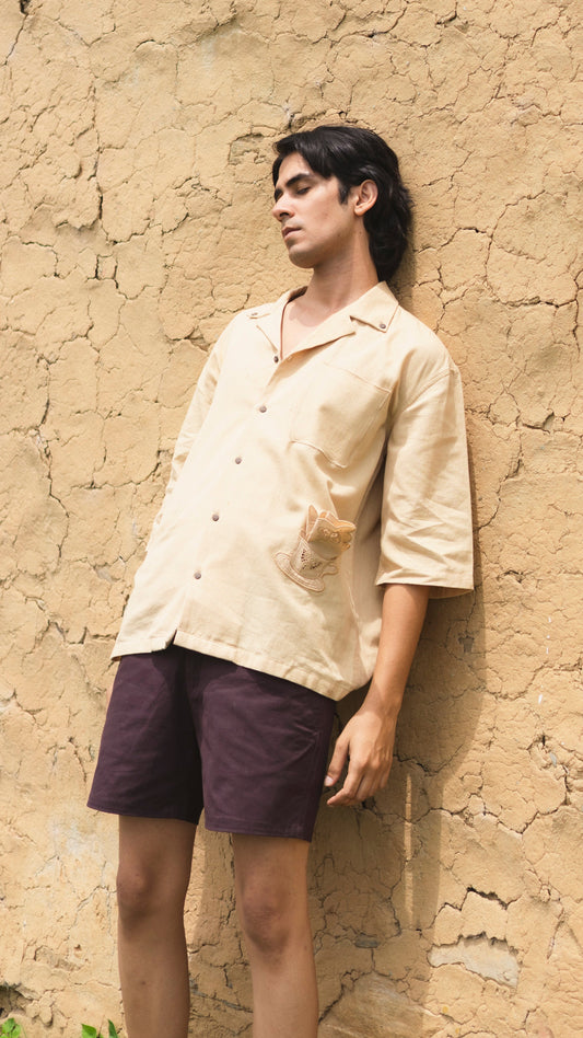 High Tea Shirt - Indo Jewish Embroidery