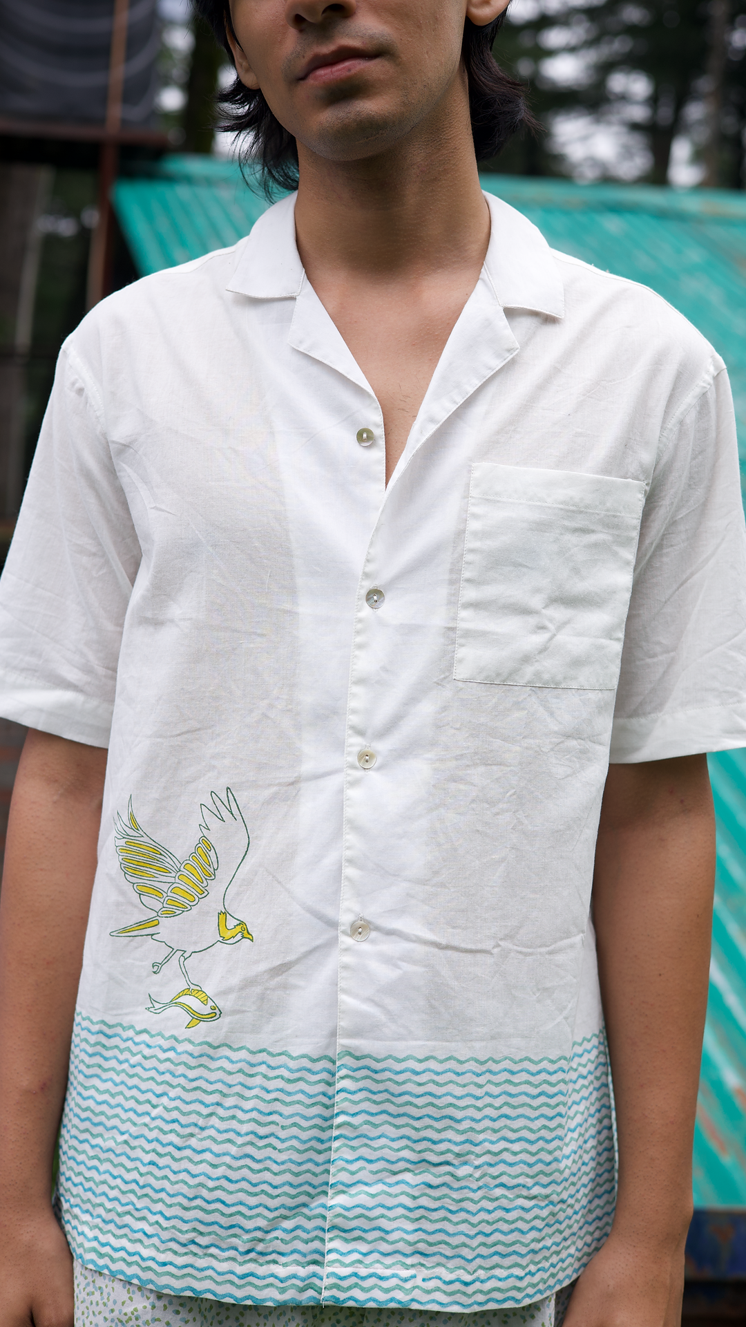 Fishing Bird Shirt