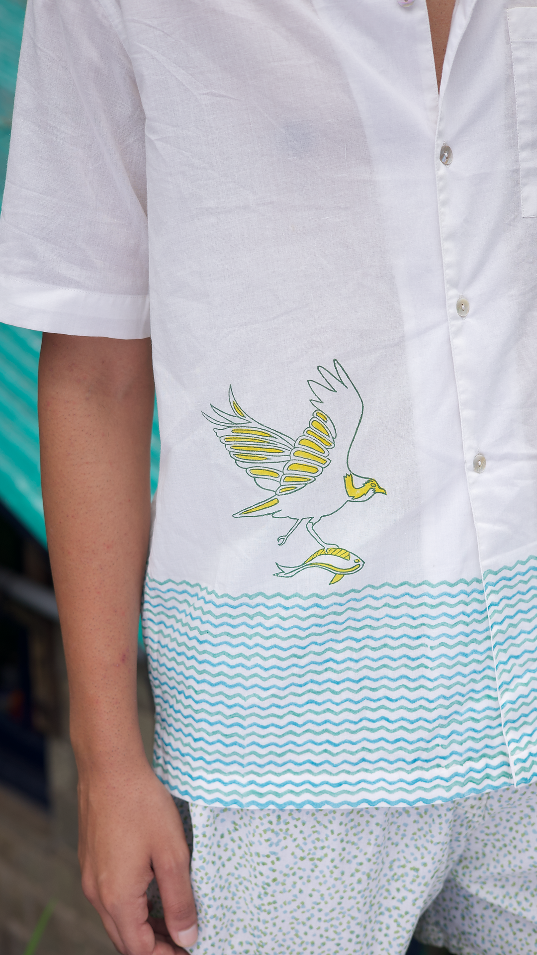 Fishing Bird Shirt